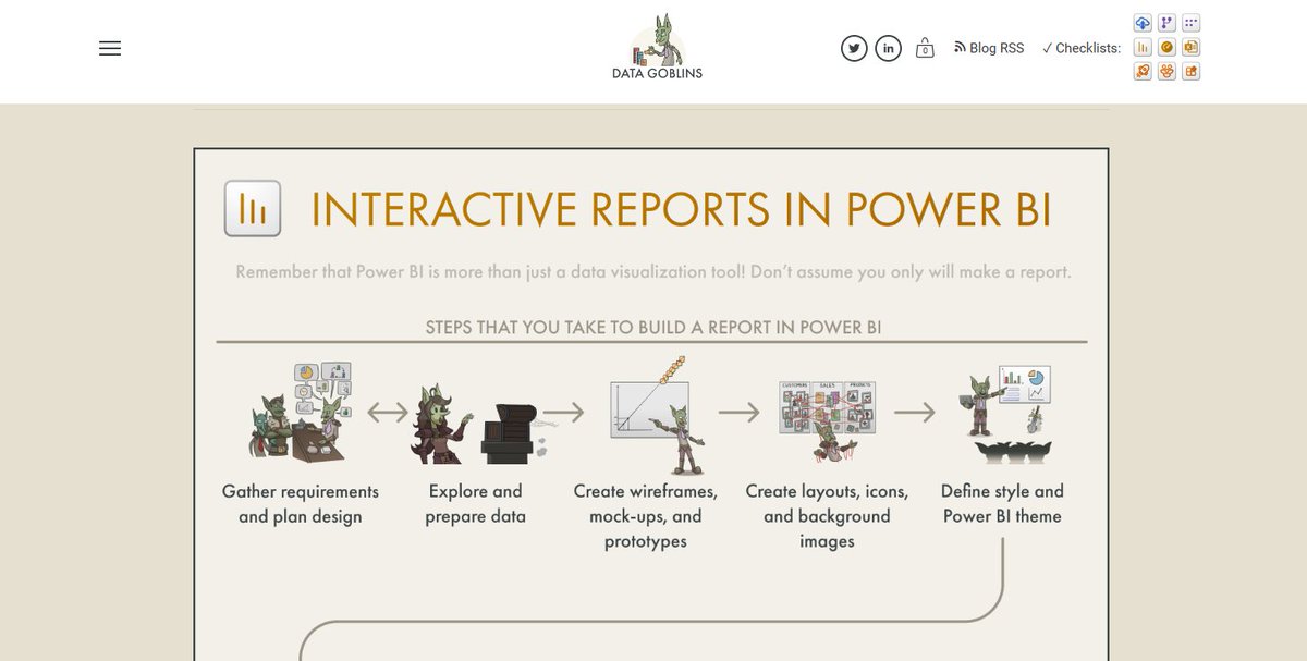 I'm spending a bit of time early each morning to update the free Power BI and Fabric checklists available at data-goblins.com/checklists. 

Each checklist gets its own infographic, with pertinant information and an overview of important considerations &amp; decisions.

#PowerBI #Fabric