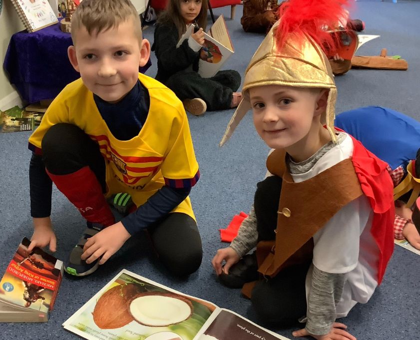 We are having a super World Book Day!