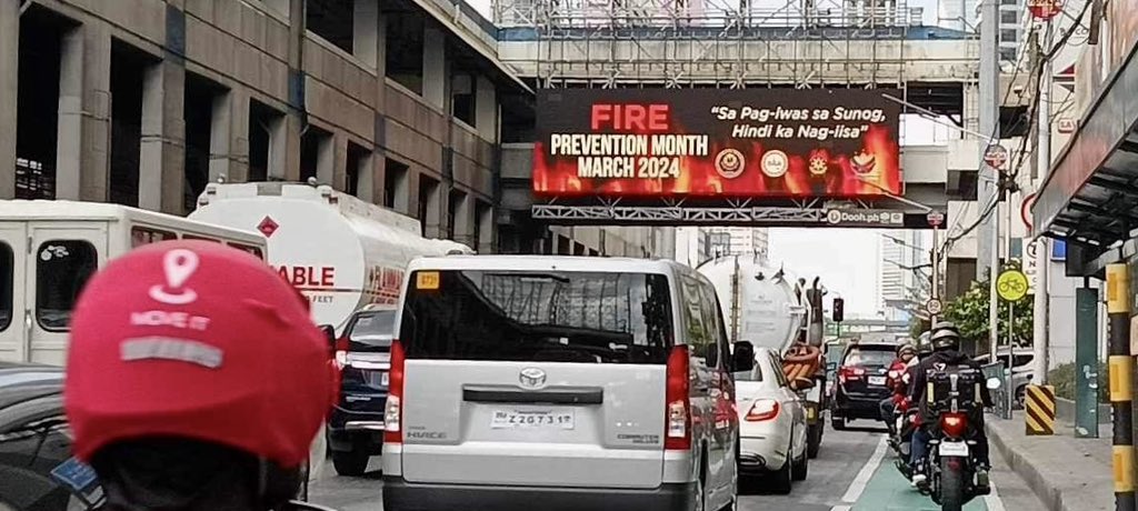 March is Fire Prevention Month. It aims to raise awareness and promote fire safety throughout the country. Follow these tips to prevent fire and protect your home. #FirePreventionMonth #edsa #mrt #trainstation #iconic #traffic #spectacular #impact #dooh.ph #philippines