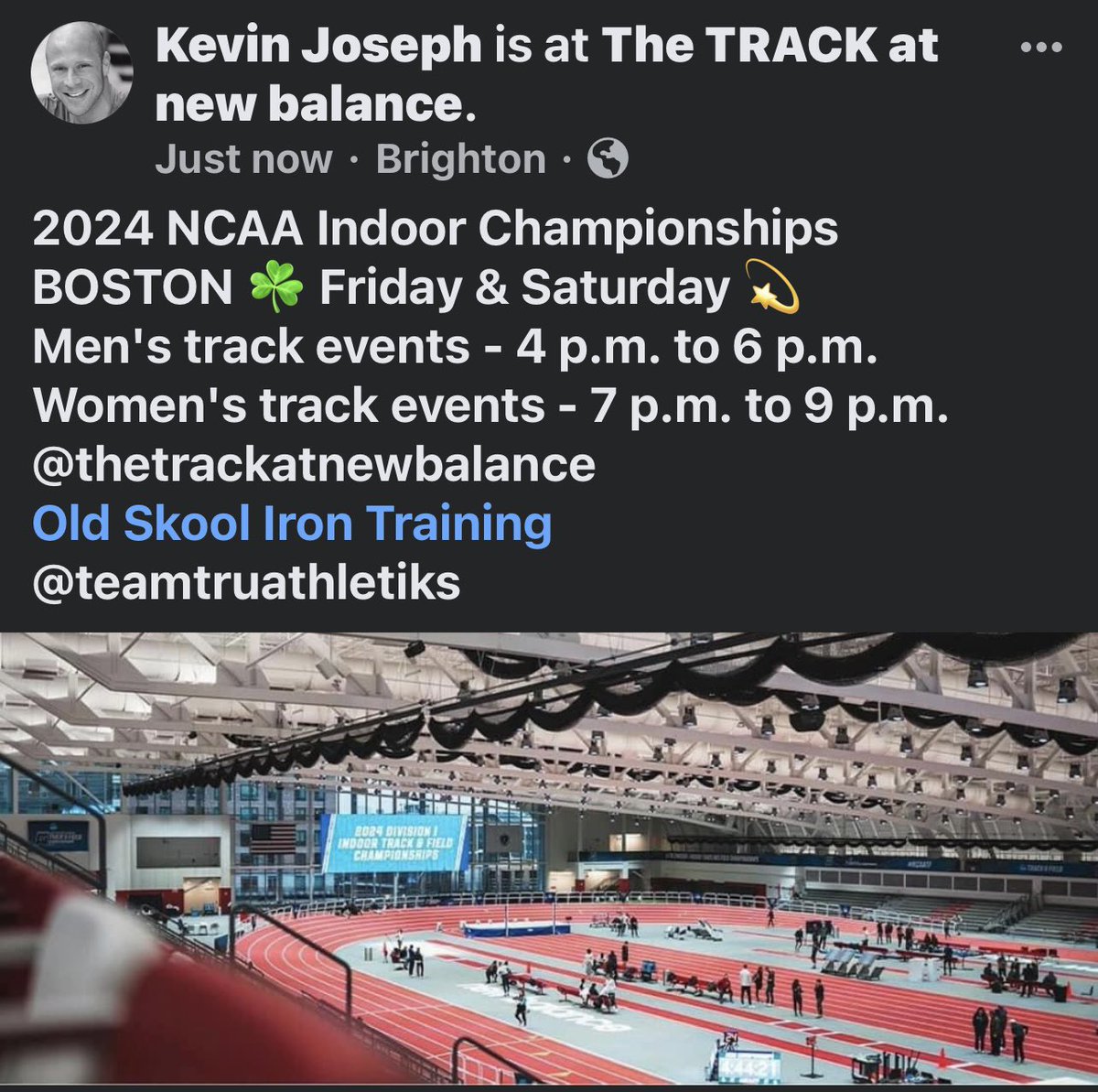 KevinJoseph_HQ's tweet photo. #athletes #trackandfield #400M #100m #200M #nutrition #shotput #1600M #800M #USATF #longjump #highjump #triplejump #ositraining #teamtruathletiks https://t.co/p4a9V7NF5L