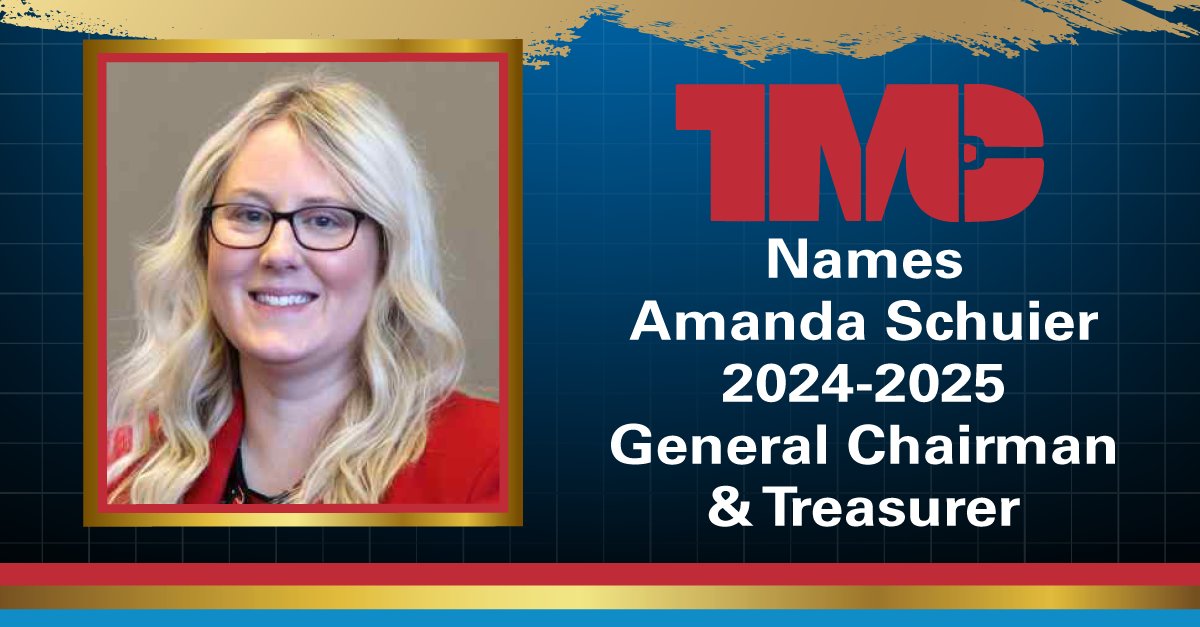 TRUCKINGdotORG's tweet photo. We're delighted to announce Amanda Schuier, strategic maintenance director of @jetcodelivery and #LEADATA alumni, has been elected as the 2024-2025 general chairman and treasurer for ATA's Technology & Maintenance Council @TMC4Trucks!
Congratulations Amanda! 🎉 https://t.co/aXhU57jY2b