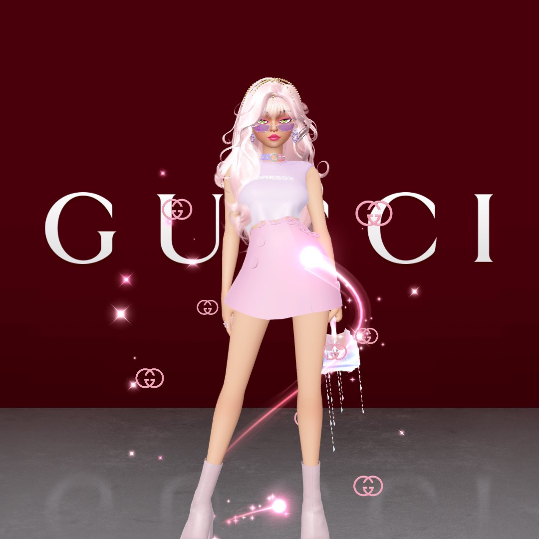 chainqueenverse's tweet photo. GM 💖 Side by side with @Pinkdiamondmeta on @zepeto_official , all about that pink life with my crop top from @dressxcom and my new rainbow bag! 🦄💕 #ChainQueen #PrettyInPink #ZepetoGirls #PinkPassion #PinkVibes #ZepetoStyle #ZepetoFashion #ZepetoPose #ZepetoGucci #DRESSX https://t.co/BFcik5fIdy