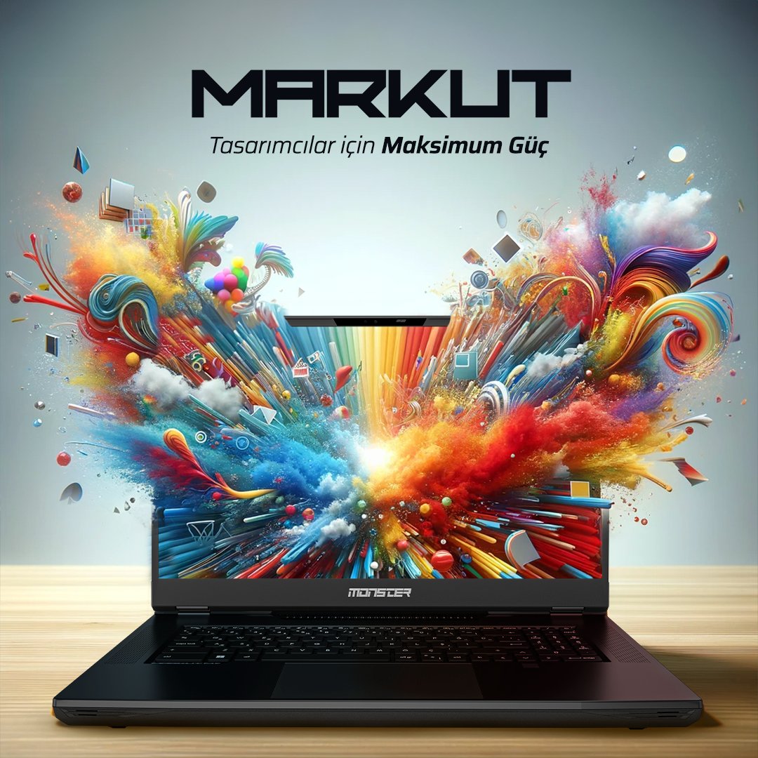 monsternotebook's tweet photo. Tüm yaratıcılık uygulamalarında maksimum güç ve hız, Markut’la yanında. 
 
 ⚙️ Intel®️ RaptorLake Core™️ i9-13980HX işlemci
 🌆 NVIDIA RTX 3500 / 5000 ADA ekran kartı
 💎 17,3” 4K Ultra HD MiniLED ekran
 🎚️ 32 Gb RAM
 📦 1 TB SSD
 
 #MonsterNotebook #Markut #İşİstasyonu https://t.co/eX2xKB9slP