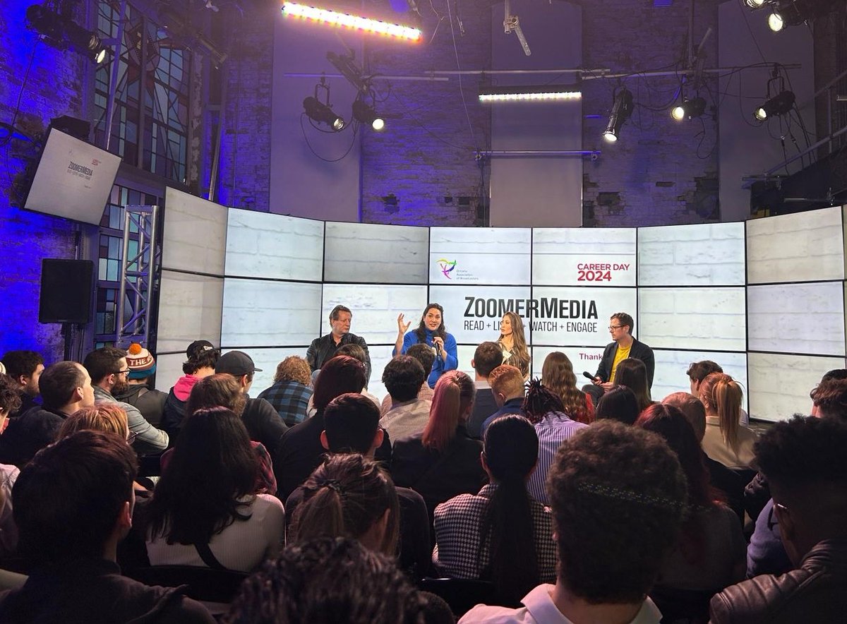 Amanda Cupido (@acupido) on Twitter photo Thanks to the Ontario Association of Broadcasters for inviting me to speak about broadcasting in the digital age!
On the panel alongside the wondeeful <a href="/alancross/">Alan Cross 🇨🇦</a> and <a href="/Mirandanthistle/">Miranda Anthistle</a>.
Kudos to <a href="/zoomerradio/">ZoomerRadio</a> for hosting! Thanks to the Ontario Association of Broadcasters for inviting me to speak about broadcasting in the digital age!
On the panel alongside the wondeeful <a href="/alancross/">Alan Cross 🇨🇦</a> and <a href="/Mirandanthistle/">Miranda Anthistle</a>.
Kudos to <a href="/zoomerradio/">ZoomerRadio</a> for hosting!