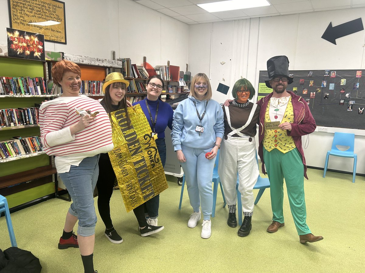 MullenJones's tweet image. World Book Day is in full swing at @PencoedComp 📚