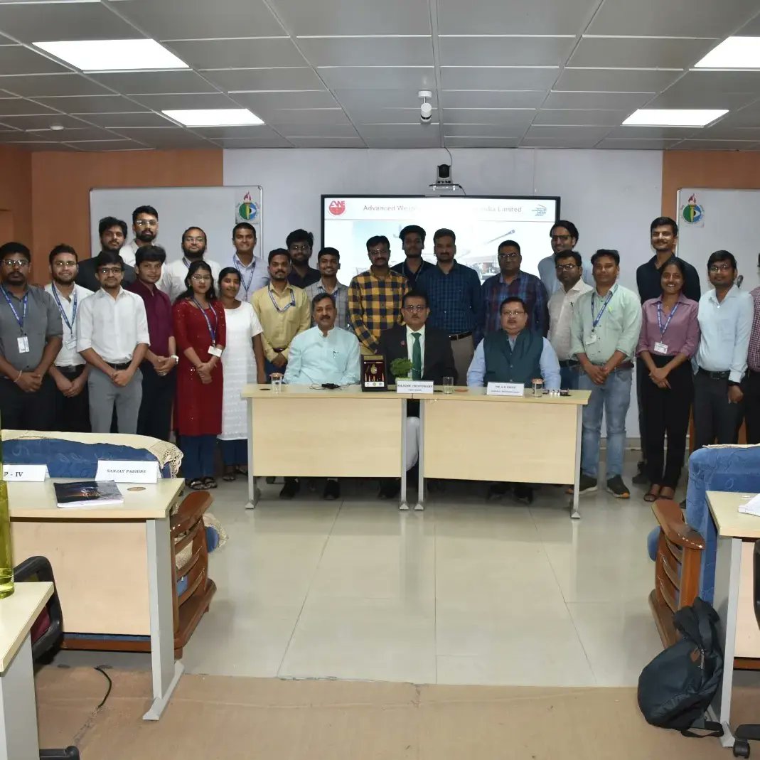 Exciting leadership insights at NADP! Shri Rajesh Choudhary, CMD of AWEIL & IRRPL, shared the transformative journey of AWEIL. With new powers and incentives, AWEIL is soaring globally #NADP #LeadershipTalk #AWEIL #FutureReady #NADP #Inspiration #AWEIL #MIL #IndiaMunitions #PGDM