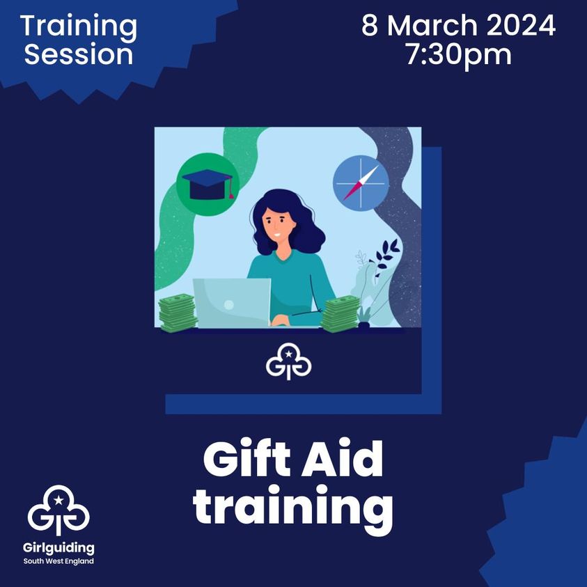 📷 Sign-up now for the 'Gift Aid' training session happening this Friday 8 March at 7:30pm. The session is for unit leaders and other unit volunteers to help you understand what Gift Aid is and how to set it up for your unit. 📷 Book now on the learning platform.