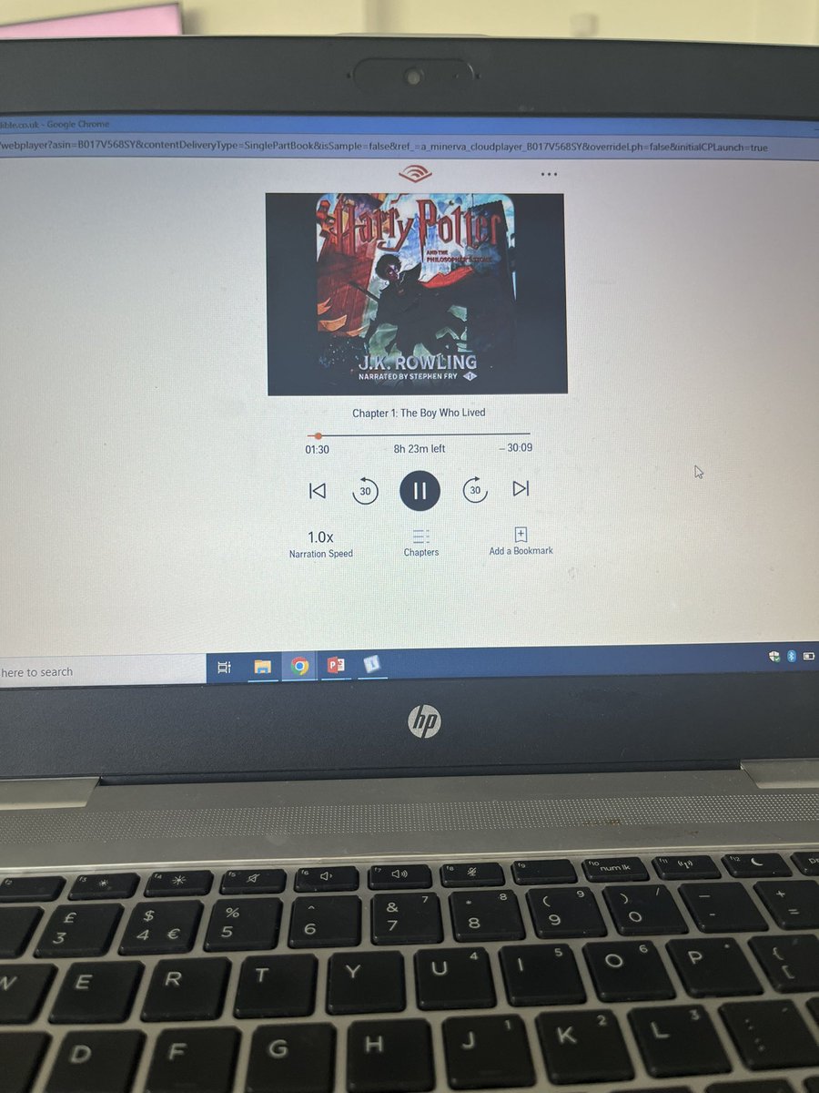 Always the best addition to the background of a world book day lesson!