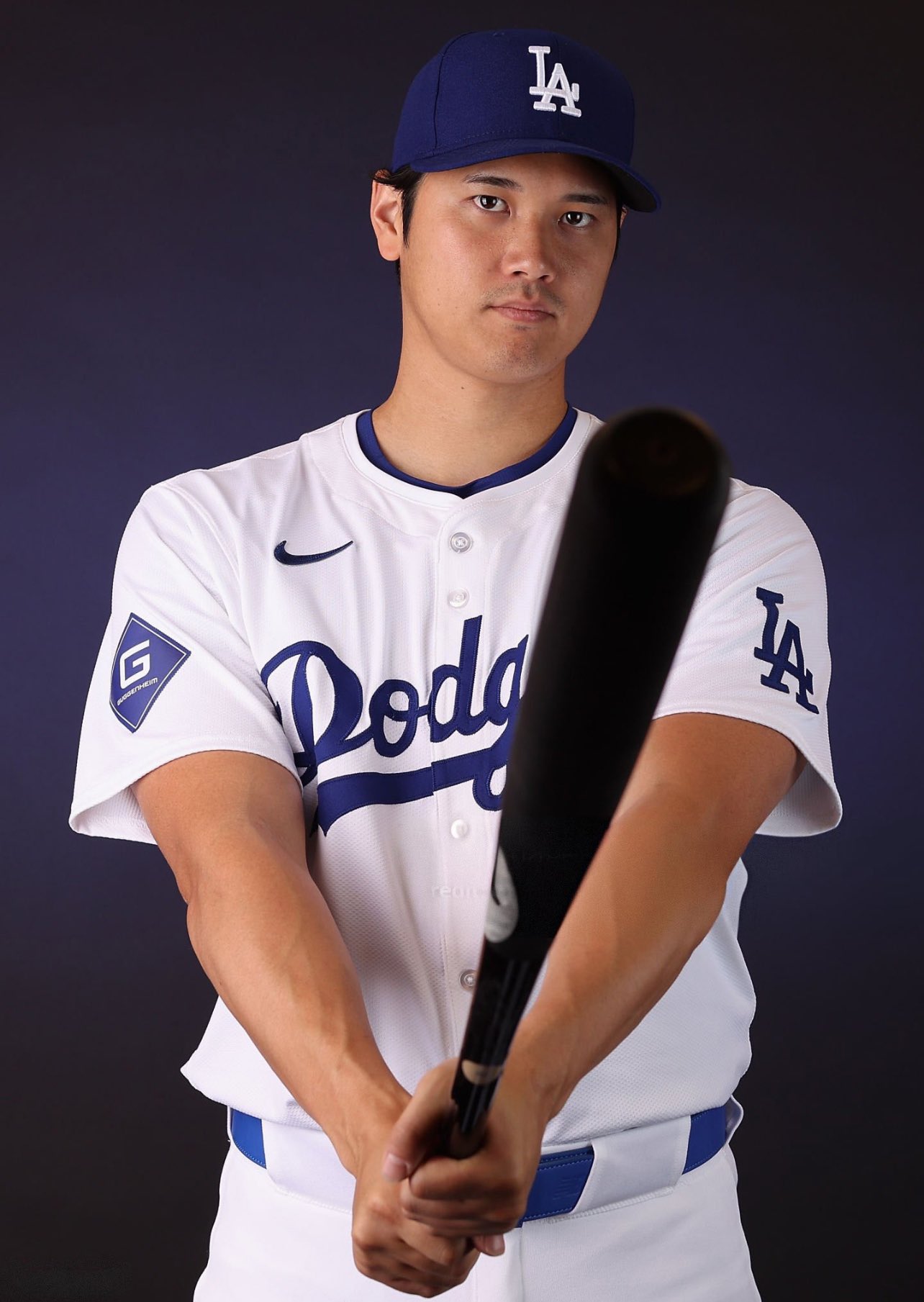 MLB ドジャース　大谷翔平　ユニフォーム　スポンサーロゴ付き MLB ドジャース 大谷翔平 ユニフォーム FLEXBASE スポンサーロゴ