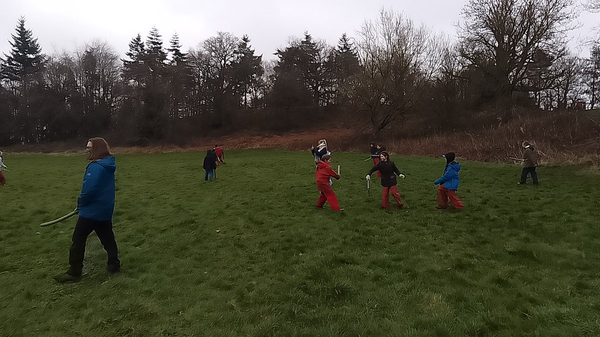 Finished off the morning with a battle! Romans won! @Somerspark @spmvceder @4EM