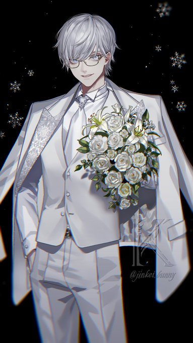 「bangs white suit」 illustration images(Latest)