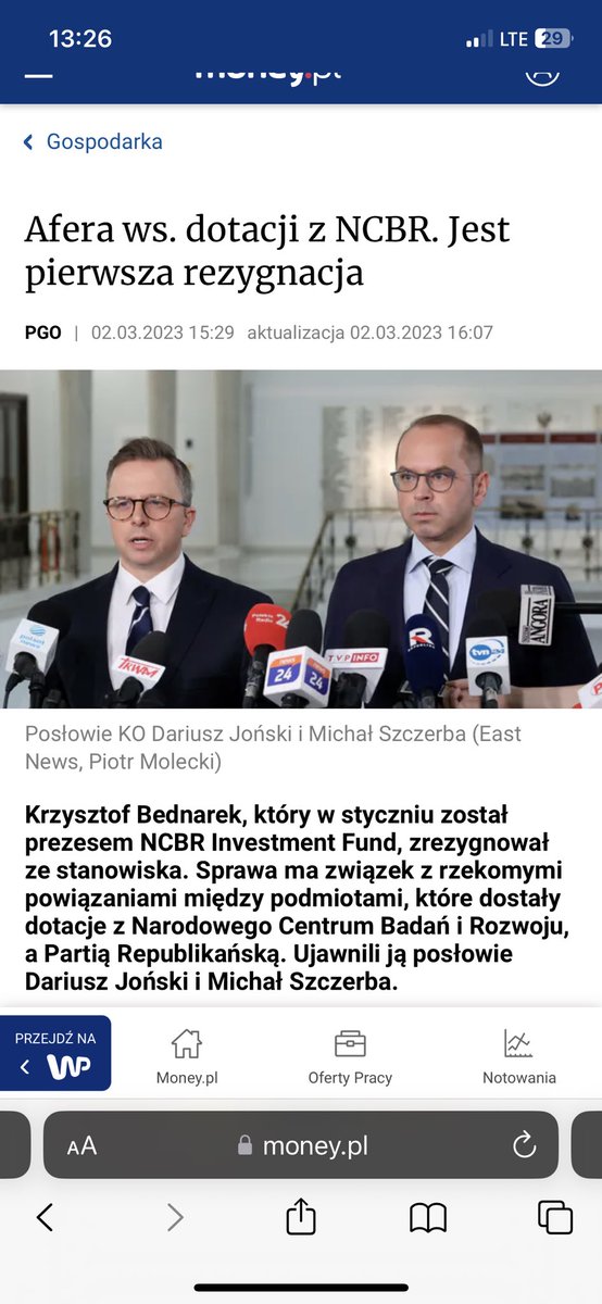 Szacun dla <a href="/MichalSzczerba/">Michał Szczerba</a> i <a href="/Dariusz_Jonski/">Dariusz Joński MEP🇵🇱🇪🇺</a> za ogrom pracy w ujawnieniu tej afery , ale minął aż rok od ujawnienia wyników pracy posłów KO- ciekaw jestem dokładnego zbadania co konkretnie robiła ziobrokratura w 2023 roku
