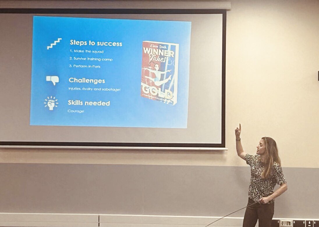 Eloise Smith: author of audacious adventures (@itsmeeloise) on Twitter photo Happy <a href="/WorldBookDayUK/">World Book Day UK 📚</a> all. Thanks to the lovely lot at <a href="/johnstainersch1/">John Stainer School</a> for being such an enthusiastic crowd 🤩 And yes, that is a sword I’m holding. Happy <a href="/WorldBookDayUK/">World Book Day UK 📚</a> all. Thanks to the lovely lot at <a href="/johnstainersch1/">John Stainer School</a> for being such an enthusiastic crowd 🤩 And yes, that is a sword I’m holding.