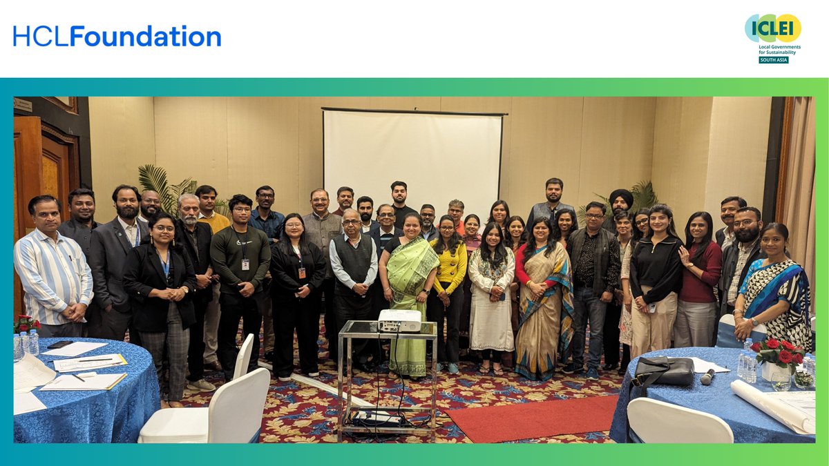 It's a wrap!🌿Our workshop, ‘Nature’s Benefits in Noida,’ supported by <a href="/HCL_Foundation/">HCLFoundation</a>, concluded successfully with great participation. Aimed at integrating ecosystem services into urban planning &amp; policy-making, we're working towards a greener, more resilient future for Noida.