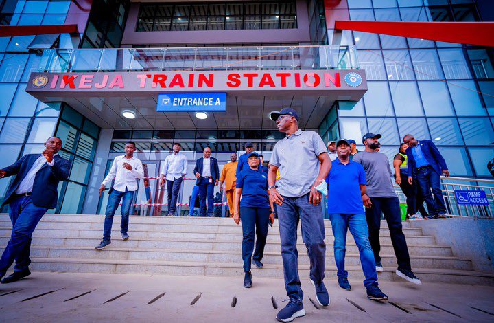 gabriel_bolatit's tweet photo. Iconic Ikeja Train station for the #LagosRedTrainLine #LagosMassTransitLine https://t.co/klwuW6nOQx