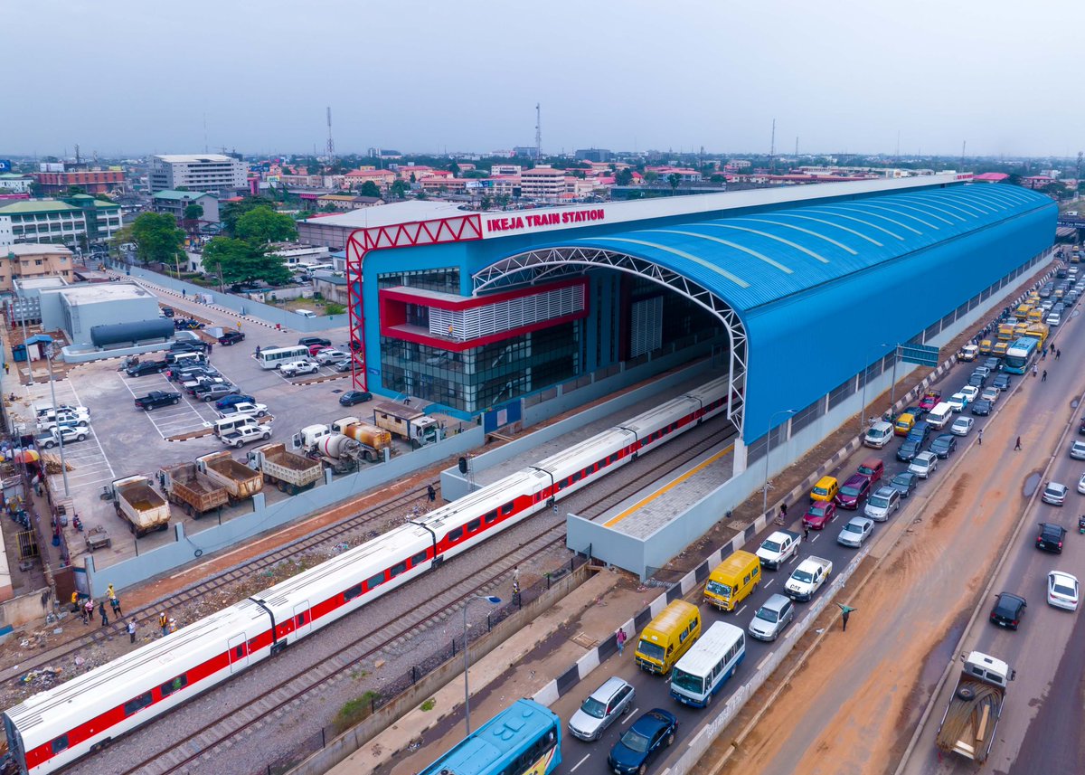 gabriel_bolatit's tweet photo. Iconic Ikeja Train station for the #LagosRedTrainLine #LagosMassTransitLine https://t.co/klwuW6nOQx