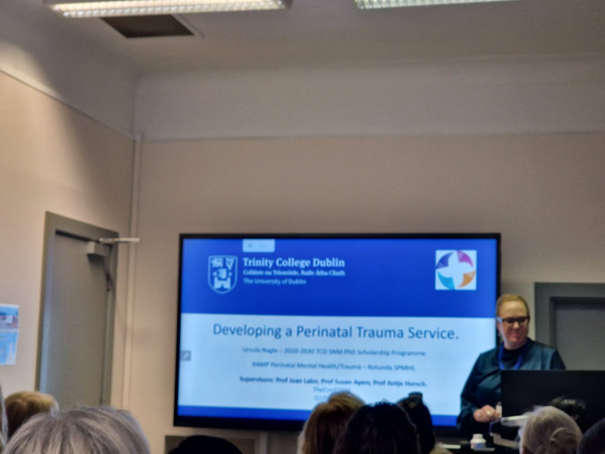 The amazing <a href="/PerinatalMW/">Ursula Nagle</a>  AMP Perinatal mental health <a href="/RotundaHospital/">The Rotunda Hospital</a> sharing her knowledge/experince amd recommendations at <a href="/TheConf_TCD/">THEconf2024</a>