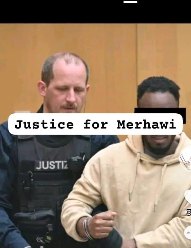 Justice for Merhawi. 
It is not a crime to oppose those assassins, spies sent by a Russian-backed #Eritrea|n government. 

Merhawi and thousands of young asylum seekers in #Germany should be guaranteed, not arrested. 

The #Eritrea|n Embassy and the killer regime supporters