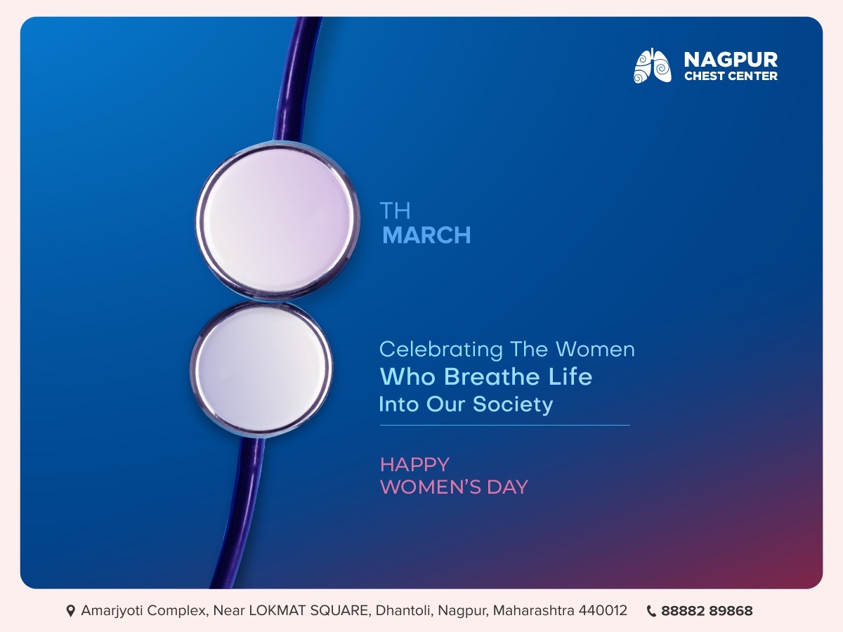 Celebrating the extraordinary women who breathe life into our world, both literally and figuratively. Happy #InternationalWomensDay!
.
.
#women #womenempowerment #womeninhealthcare #healthcare #equality #pulmonology #doctor #lungcare #nagpur