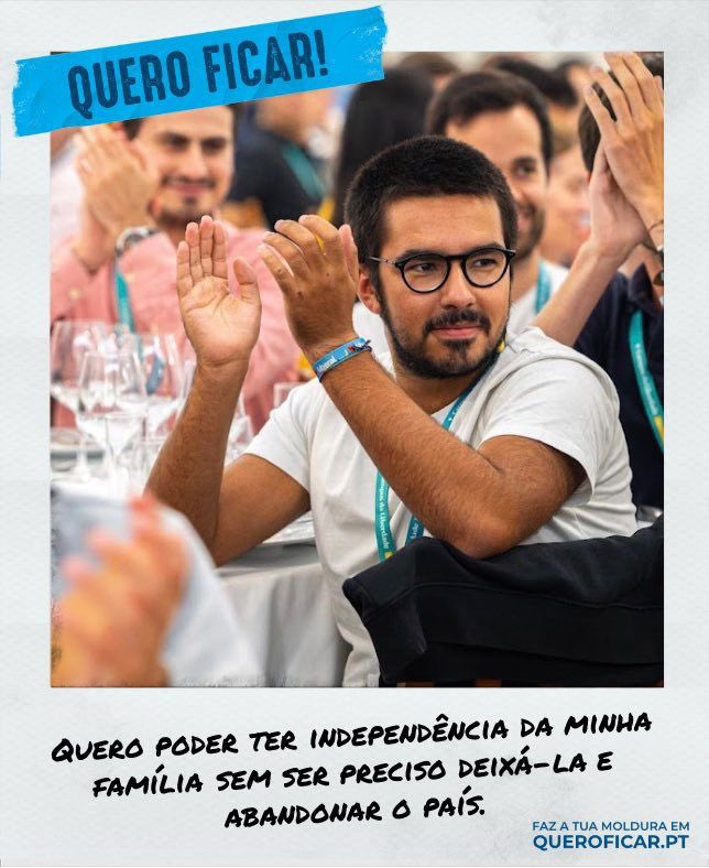 LiberalLisboa's tweet photo. 🔵🔴 Movimento Quero Ficar
Vai já a https://t.co/Qt3QWibIX7 e diz porque é que queres ficar em Portugal ou porque é que queres que os teus filhos ou netos fiquem.
#QueroFicar https://t.co/NhFiK2DQIe