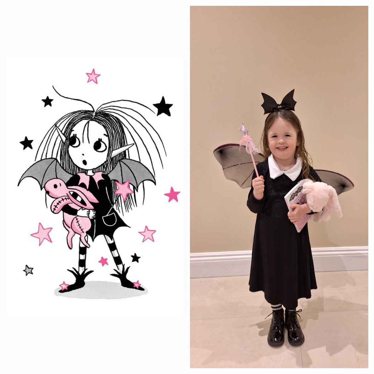 @H_Muncaster our own Isadora Moon for #WorldBookDay 🧛‍♀️🧚‍♀️