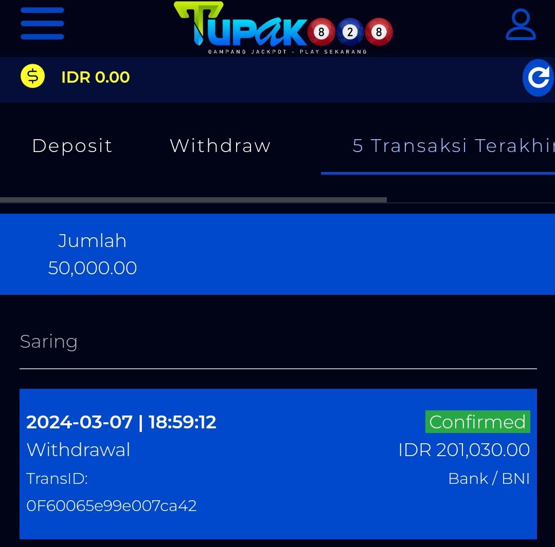 pamanUUT's tweet photo. @tupak828 Sy SDH WD tp saldonya sampai saat ini TDK ada masuk di rek ku bos. Tolong bantuannya bosku 🙏🙏 @tupak828 https://t.co/d6evYhiFsX