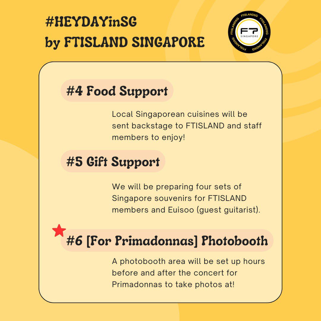 𝐅𝐓𝐈𝐒𝐋𝐀𝐍𝐃 𝐇𝐄𝐘𝐃𝐀𝐘 𝐈𝐍 𝐒𝐈𝐍𝐆𝐀𝐏𝐎𝐑𝐄 #𝐇𝐄𝐘𝐃𝐀𝐘𝐢𝐧𝐒𝐆 𝐅𝐚𝐧𝐬𝐮𝐩𝐩𝐨𝐫𝐭 𝐃𝐞𝐭𝐚𝐢𝐥𝐬

More details on the collection of balloons + hand banners, and the exact location of the photo booth will be shared closer to date.