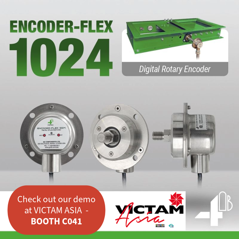 4B_Braime's tweet image. Encoder-Flex 1024 is a versatile digital #rotaryencoder, compact yet robust. Suits all rotary measurement needs, monitoring speed, angle, or position. With programmable pulses from 1-1024 per revolution, it's easy to use & calibrate
bit.ly/3wCtz3C
#encoderflex