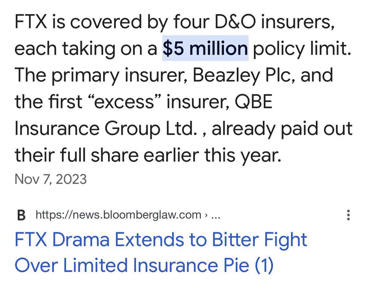 Chaotic Good (@chaoticgood42_) on Twitter photo <a href="/BossBlunts1/">The Butcher of Wall Street Marcel Kalinovic</a> <a href="/BrettHarrison88/">Brett Harrison</a> Not only were they not backed by the FDIC. But they were only insured overall for about $20 million dollars across four insurers.
They lost $8.7 billion of customer funds.
If you’ve ever seen Goodfellas- FTX was a bust out. <a href="/BossBlunts1/">The Butcher of Wall Street Marcel Kalinovic</a> <a href="/BrettHarrison88/">Brett Harrison</a> Not only were they not backed by the FDIC. But they were only insured overall for about $20 million dollars across four insurers.
They lost $8.7 billion of customer funds.
If you’ve ever seen Goodfellas- FTX was a bust out.