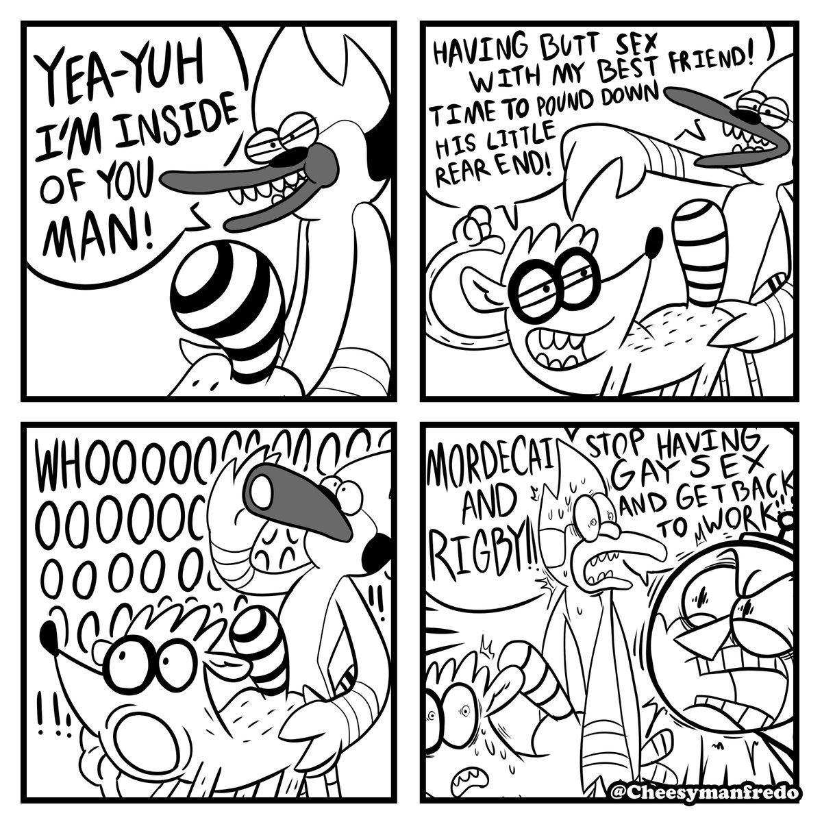 The most accurate Regular Show yaoi to ever exist 