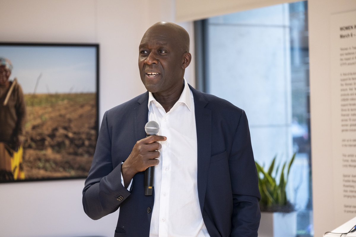 Diop_IFC's tweet photo. Delighted to have opened the Women in Trade photo exhibition at #IFC_org. In emerging markets, women own 1/3 of small businesses, driving economic growth and fostering overall development. Meet four incredible entrepreneurs who achieved remarkable success. Their stories inspire us all. https://t.co/IF2VSuM6Mo #WomensDay #IFCGender