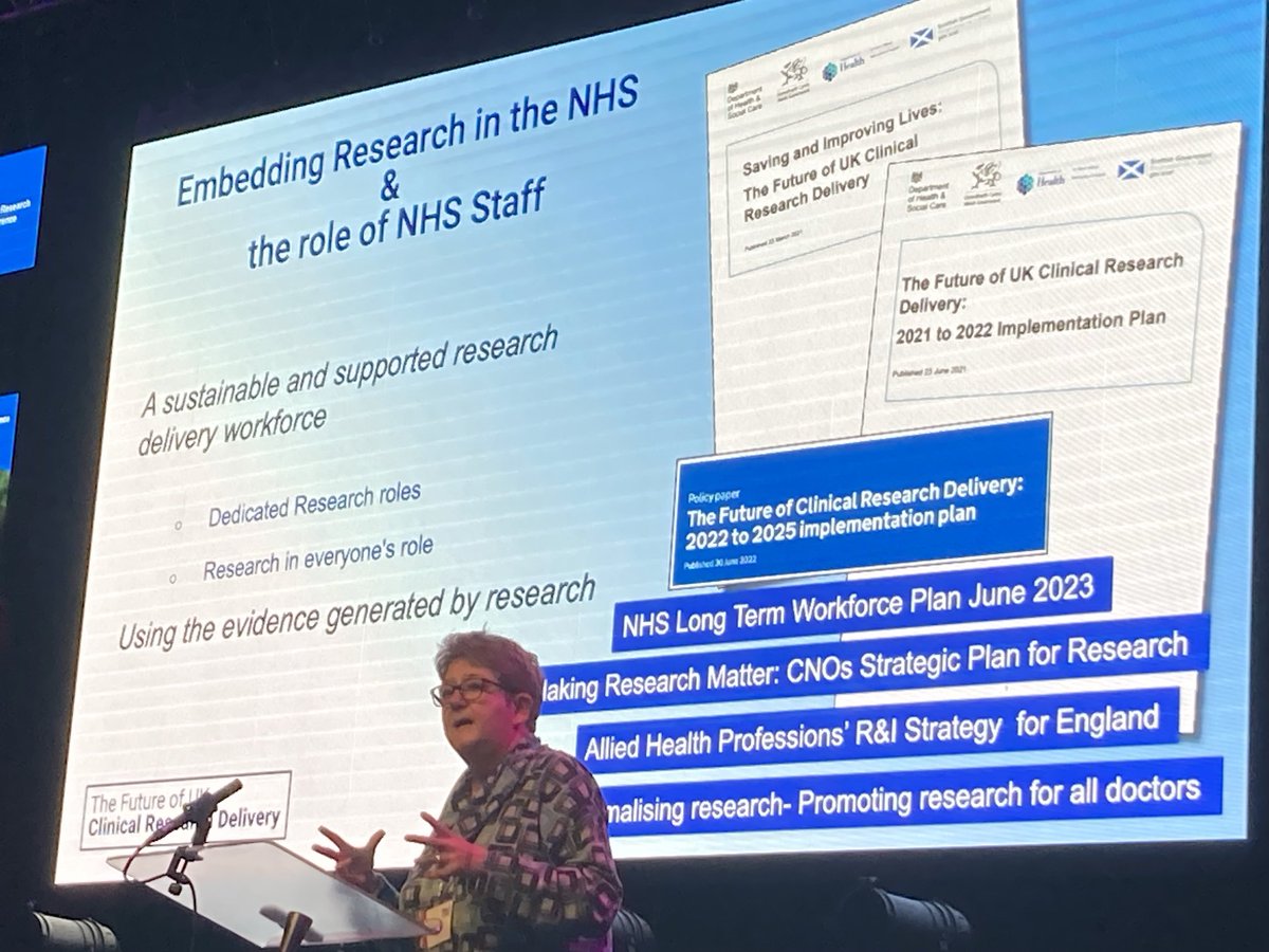 Words of wisdom from Dr Alison Austin - research in everyone’s NHS role,  not just dedicated researchers great event ⁦@NHSNWRD⁩ #LetsTalkResearch2024 ⁦@OfficialCAHPR⁩