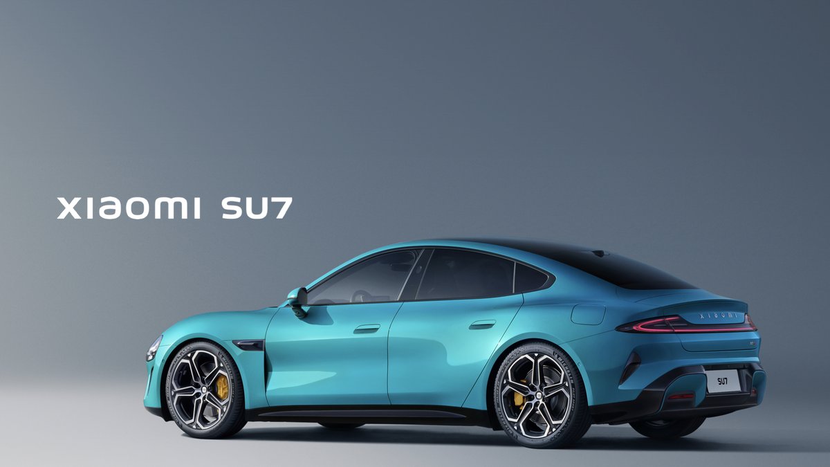 XiaomiIndia's tweet image. 🚗 Introducing the #XiaomiSU7, our first Smart EV! 

A game-changer not just for us, but for the entire industry and ecosystem.

🌐With cutting-edge features like an 800 km recharge range, 0-100 kmph in 2.78 secs, and the lowest aero drag coefficient, the SU7 is set to hit the
