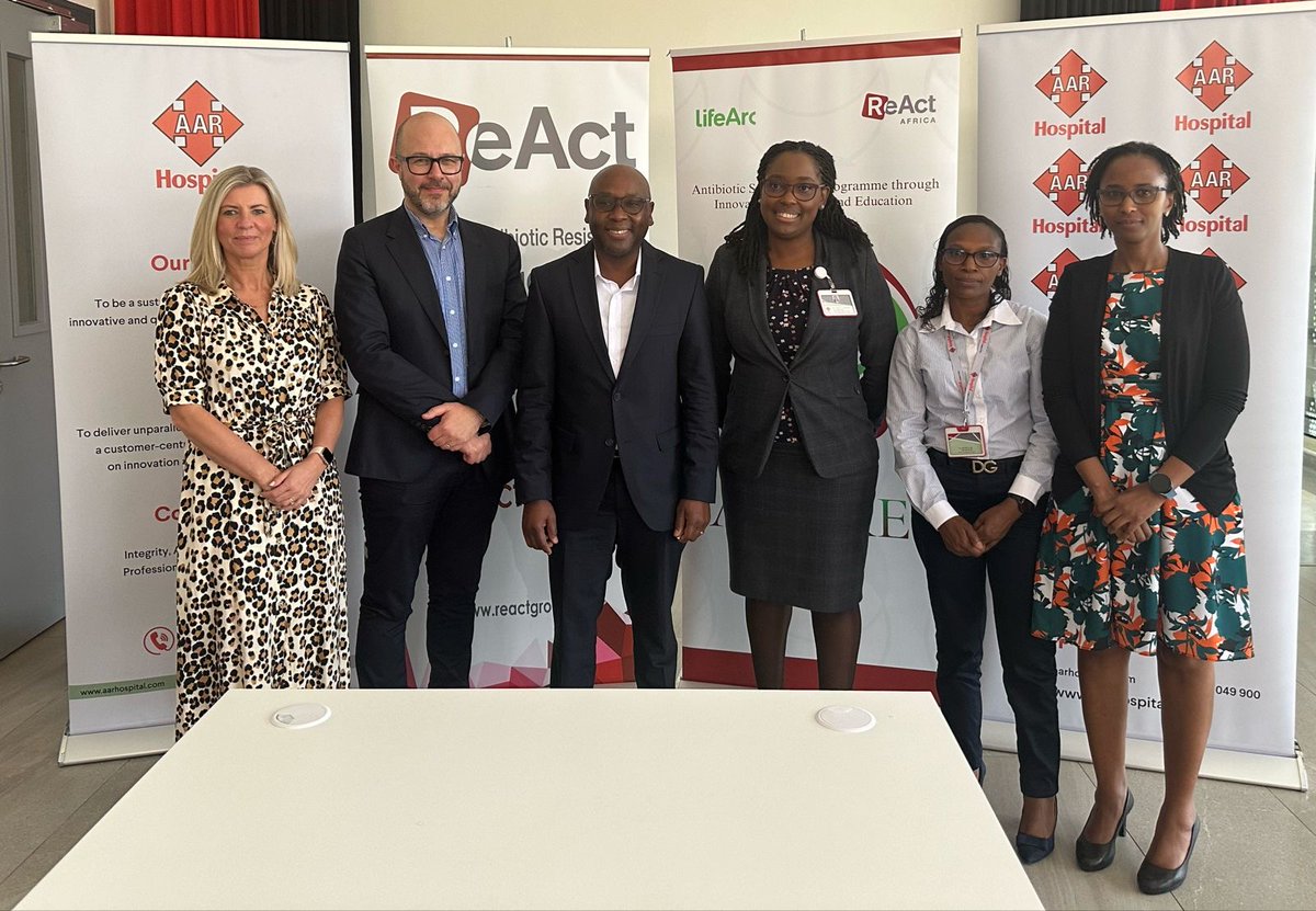 LifeArc (@lifearc1) on Twitter photo We've partnered with <a href="/ReActAfrica_RAN/">ReAct Africa Network (RAN)</a> to launch a $1.5m initiative to combat antimicrobial resistance (AMR) in Zambia and Kenya.
We aim to deliver knowledge and digital tools to improve patient care and make long-term policy and practice improvements:
lifearc.org/news/2024/reac… We've partnered with <a href="/ReActAfrica_RAN/">ReAct Africa Network (RAN)</a> to launch a $1.5m initiative to combat antimicrobial resistance (AMR) in Zambia and Kenya.
We aim to deliver knowledge and digital tools to improve patient care and make long-term policy and practice improvements:
lifearc.org/news/2024/reac…