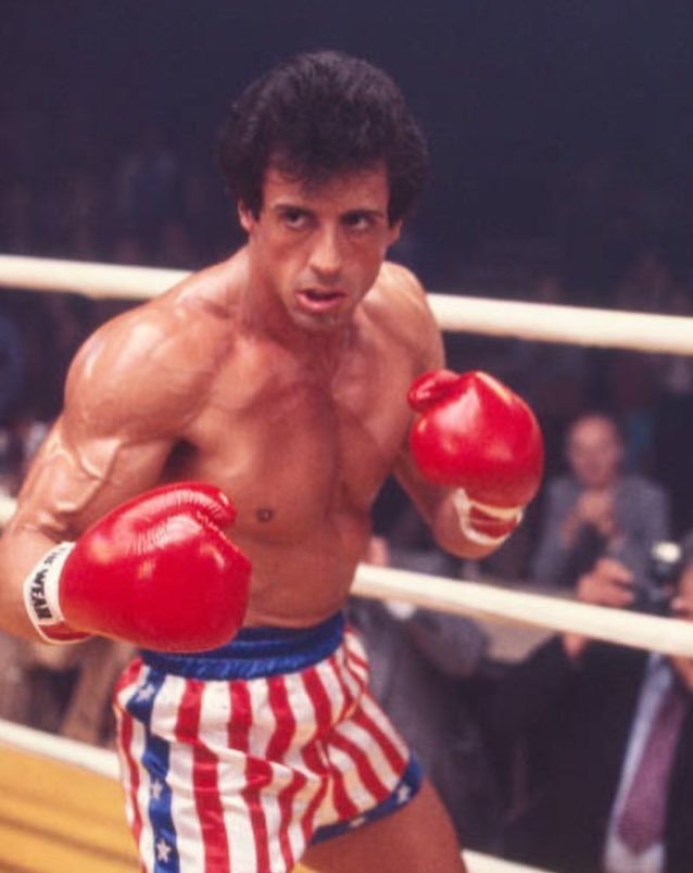 That’s what you call The Eye Of The Tiger! #SylvesterStallone #SlyStallone #Rocky #RockyBalboa #EyeOfTheTiger #Boxing