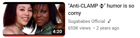 chuuSTILLinsane's tweet photo. my youtube bugged out #clamptwt https://t.co/Pry9lR9q4p