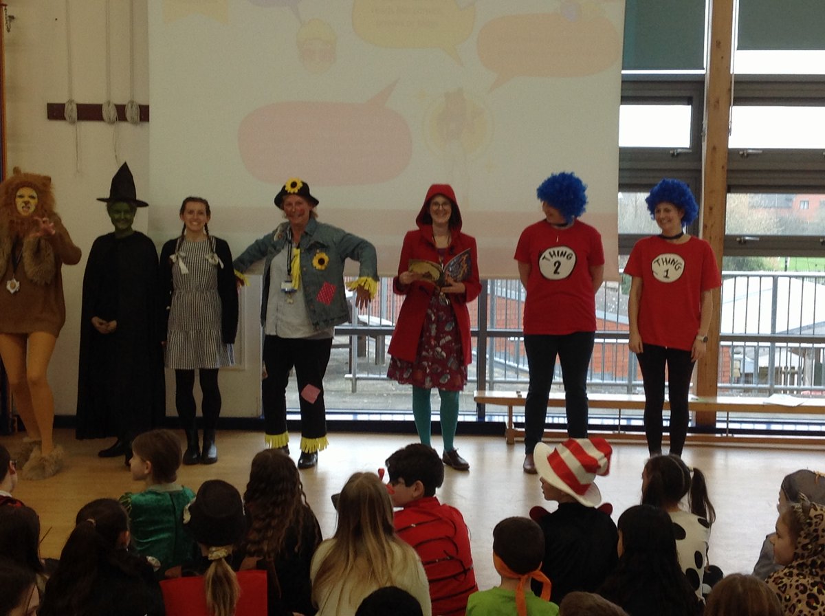 The adults at school also looked phenomenal in their World Book Day Costumes today! Well done everyone! #WBD2024 <a href="/GilesBrookSCH/">Giles Brook School</a> #GBS4reading