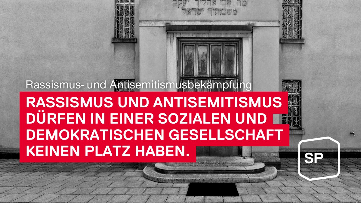 Erfreulich: Der Nationalrat sagt Ja zu einer Motion, welche eine Strategie und einen Aktionsplan gegen #Rassismus und #Antisemitismus fordert. Auch soll die Einsetzung eines Beauftragten für Rassismus- und Antisemitismusbekämpfung geprüft werden.