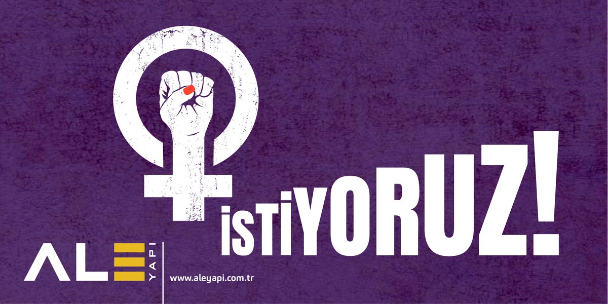 AleYapi's tweet image. 📌Bugün, kadınların gücünü, kararlılığını ve direncini kutluyoruz. Kadınlarımıza saygı ve sevgiyle... 
#Bodrum #AleYapi #8MartKadınlarGünü #KadınlarGünü #8Mart