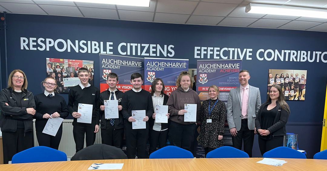 DYW Ayrshire (@dywayrshire) on Twitter photo Yesterday pupils from <a href="/AuchenharvieDYW/">Auchenharvie DYW</a> received their CSCS cards kindly funded by RJ McLeod. The team at RJ McLeod have been working with these pupils over several weeks to gain this qualification that gives them pathway. Congratulations to the pupils on their achievements! Yesterday pupils from <a href="/AuchenharvieDYW/">Auchenharvie DYW</a> received their CSCS cards kindly funded by RJ McLeod. The team at RJ McLeod have been working with these pupils over several weeks to gain this qualification that gives them pathway. Congratulations to the pupils on their achievements!