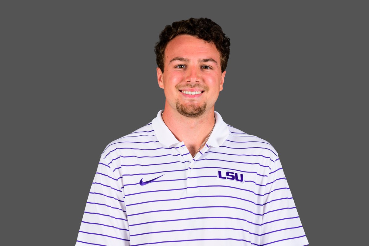 Today #ATSpotlight is Athletic Trainer Ryan Quinn. Helping athlete perform at their highest level is what Ryan loves about athletic training. When not in the athletic training room, you'll find Ryan on the golf course or cooking! #NATM2024 #LSU