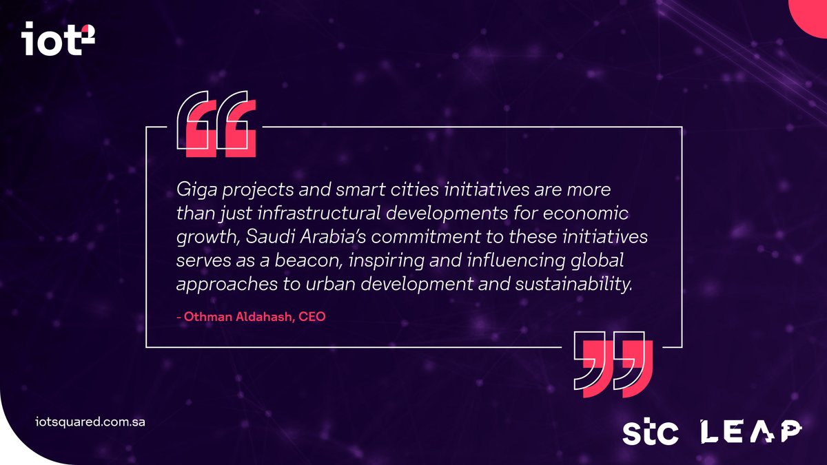 From the heart of #LEAP24, our CEO sheds light on the future of technology in mega projects with the title “Empowering Mega Projects with Technology: Pioneering Urban and Infrastructure Development for Vision 2030”.