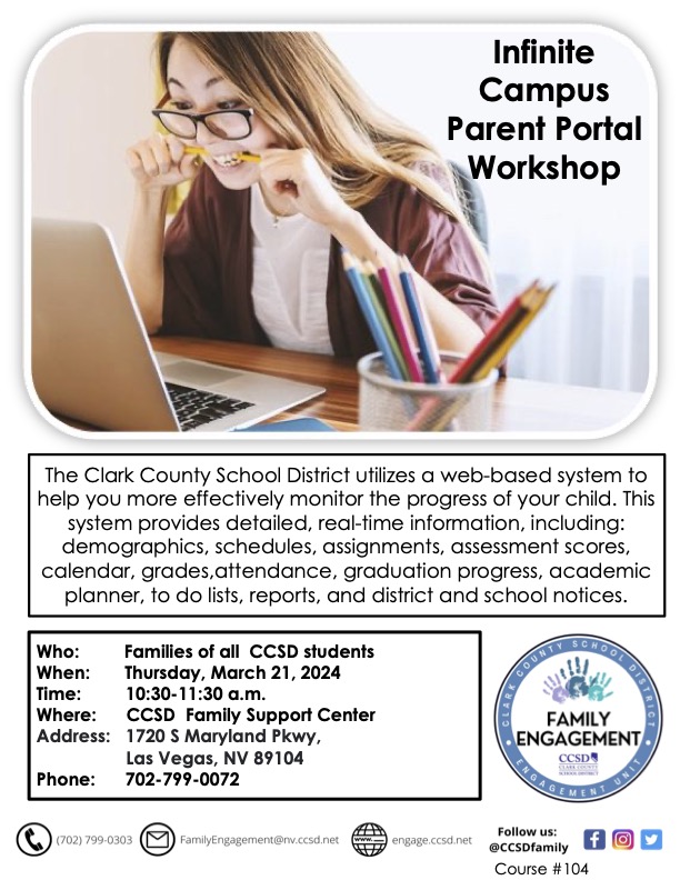 Campus Portal Information Clark County School District Clark County