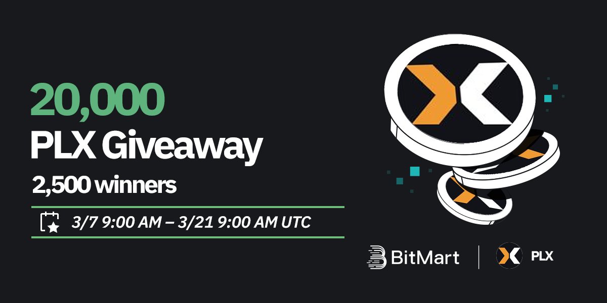 BitMart_CIS's tweet photo. 🌟 #BitMart X #PLX #Airdrop 🌟

1⃣ Подпишитесь на @BitMart_CIS, @BitMartExchange и @Pullixmarkets
2⃣ Присоединяйтесь к https://t.co/DtkofSy8CB и https://t.co/dx5IpLEaqO
3⃣ Ретвит, Теги 3х друзей и Лайк
4⃣ Заполните https://t.co/AHiPldL4Me

🎁 2,500 победителей / 20,000 $PLX
Зарегистрируйтесь 👉 https://t.co/1MmcBRFB6D

#cryptogiveaway #cryptoairdrop