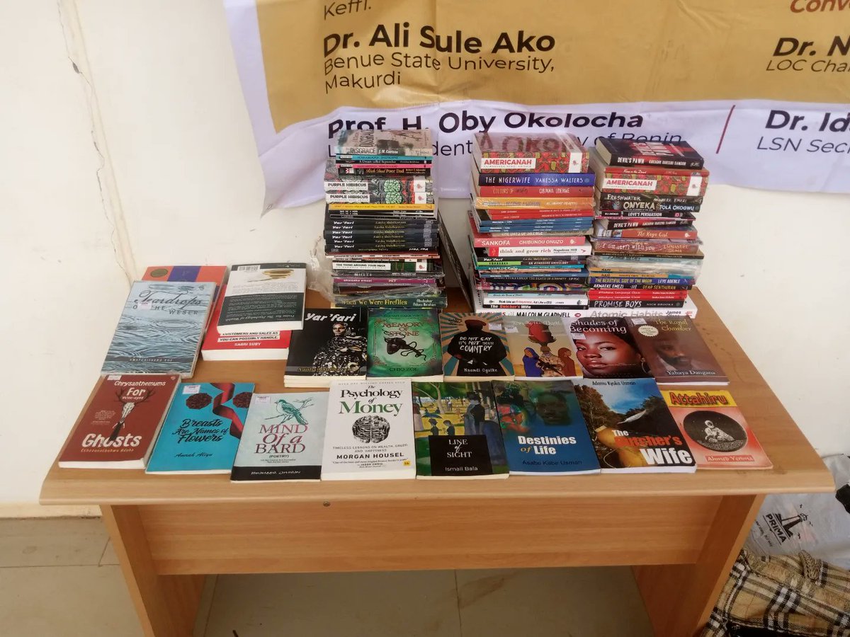 bookoclockstore's tweet photo. For World Book Day, we are at Sokoto State University where our books are exhibited at the ongoing conference of the Literary Society of Nigeria. Come join us at SSU now for your favorite books. Let's celebrate books together.
Happy #WorldBookDay everyone!
#bookstoreonline https://t.co/BJKZ1YPEJl