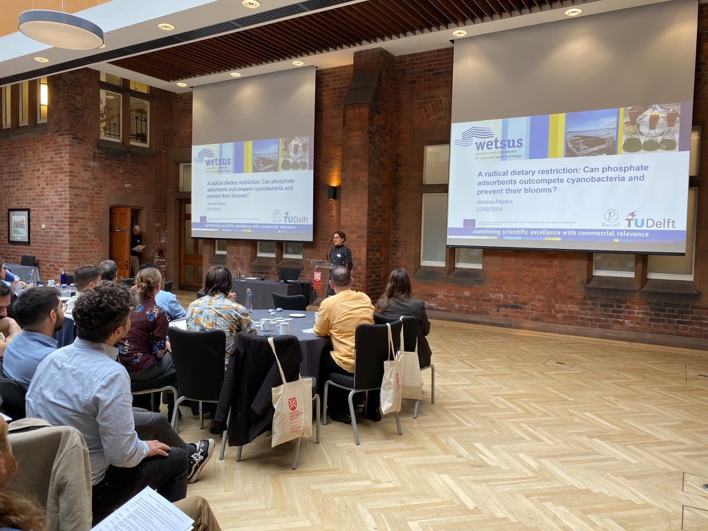 Great #phosphorus seminar day today organised by <a href="/H2020Recap/">H2020_RecaP</a> with <a href="/Queens_Belfast/">Queen's University</a>. Contributions from <a href="/wetsus/">Wetsus</a> by Jessica Papera and <a href="/sophie_banke/">Sophie Banke</a> on recovery from lakes and manure