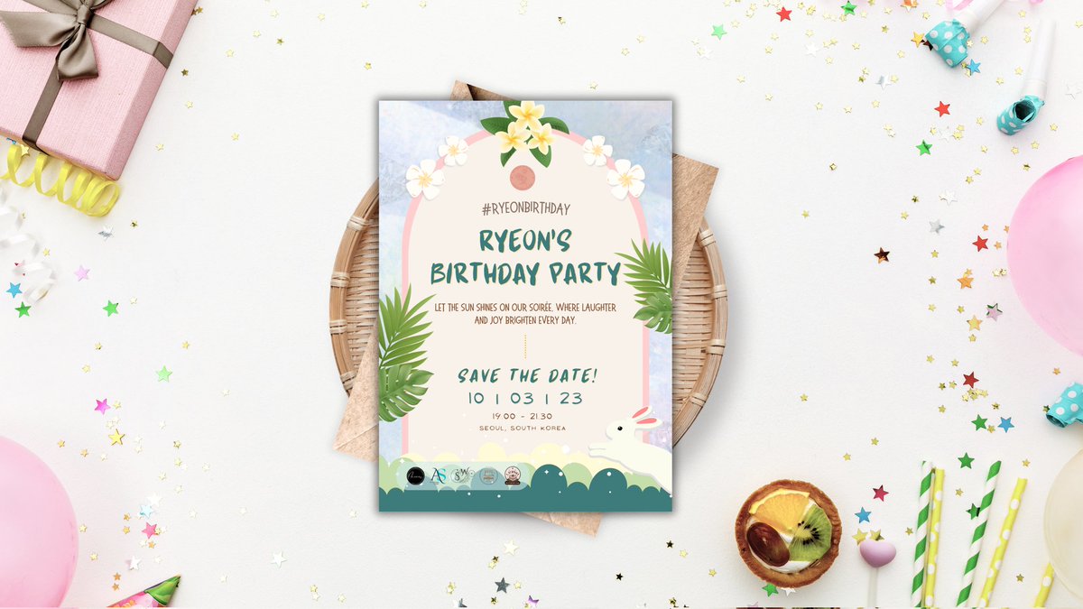ㅤ

ㅤㅤ𝐁𝐈𝐑𝐓𝐇𝐃𝐀𝐘 𝐏𝐀𝐑𝐓𝐘   ː   #RyeonBirthday，
ㅤㅤ◍ ˖  𝐈𝐌  𝐑𝐘𝐄𝐎𝐍'𝐒  𝐒𝐔𝐍𝐒𝐇𝐈𝐍𝐄  𝐒𝐎𝐈𝐑𝐄𝐄 ⤸
ㅤㅤMarㅤ10th,ㅤ2024ㅤ／ːㅤonㅤYourㅤTL  .ᐟ

ㅤ