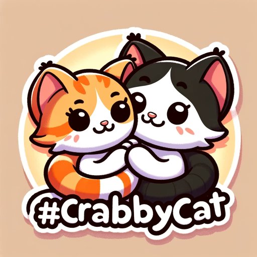 crabbycatcoin's tweet photo. @FoxyLinea @LineaBuild #CrabbyCat loves #Foxy https://t.co/xpc10gy0QV