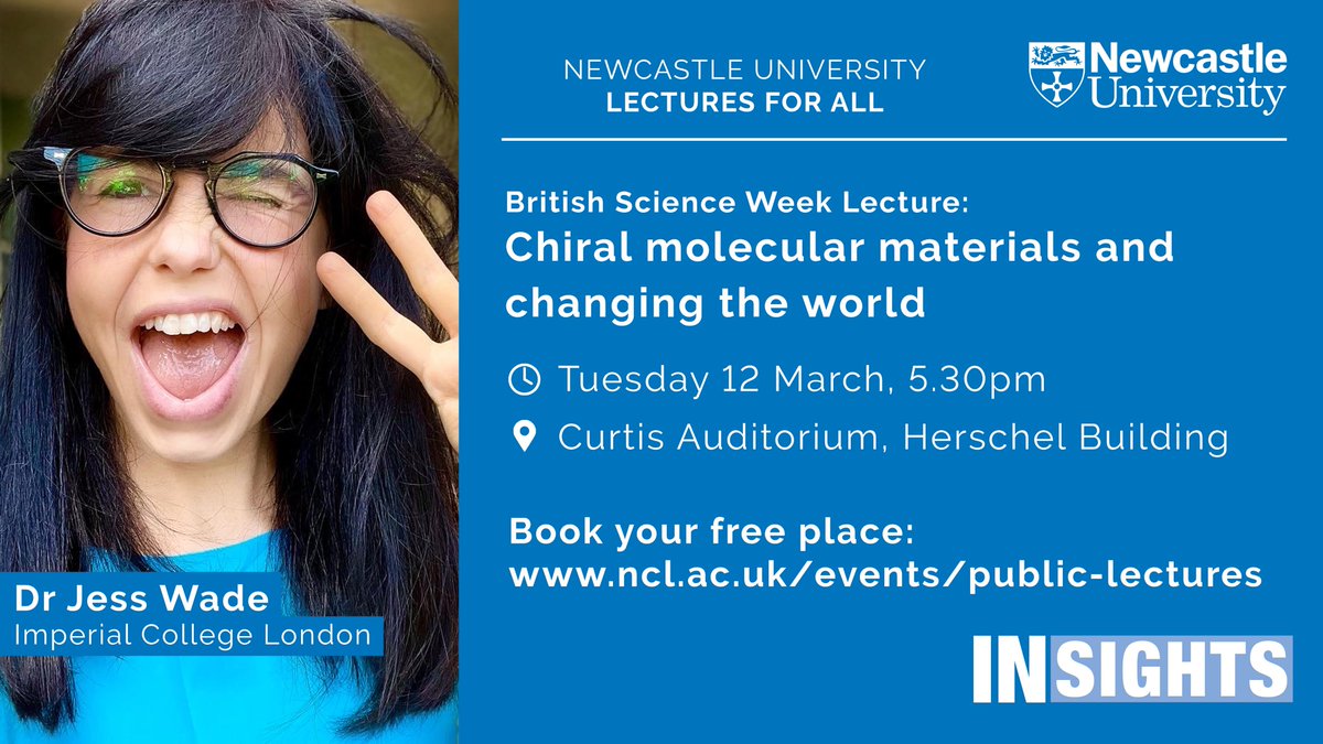 In our #BritishScienceWeek lecture next week, @jesswade explains how scientists from all backgrounds can work together to create more efficient and sustainable technologies