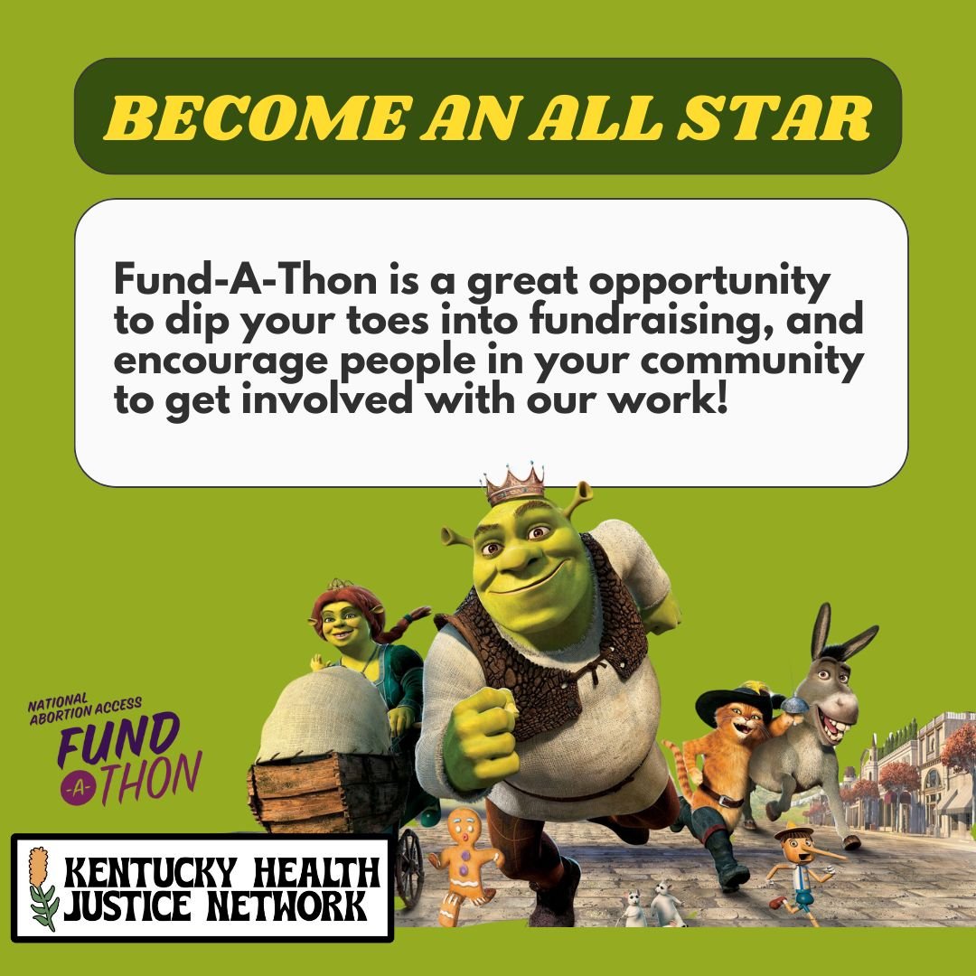 ✰WANTED - ALL STAR✰
Fundraisers are like onions! It takes many layers of work to achieve our goals and if our clever take on everyone’s favorite Shrek jam didn’t already give it away, you too can become a Fund-A-Thon fundraiser! #fthon24
Visit: fund.nnaf.org/.../kentucky-h…